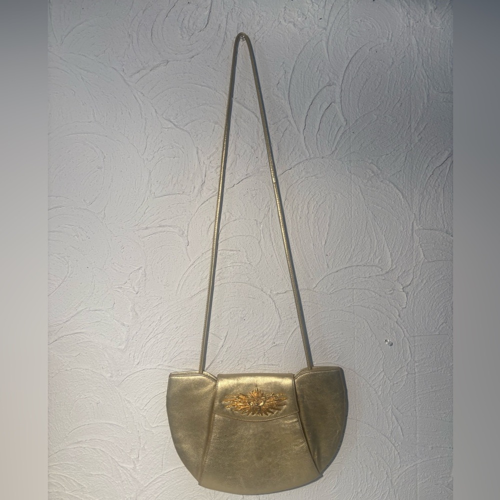 Designer Braccialini Italian Gold Purse